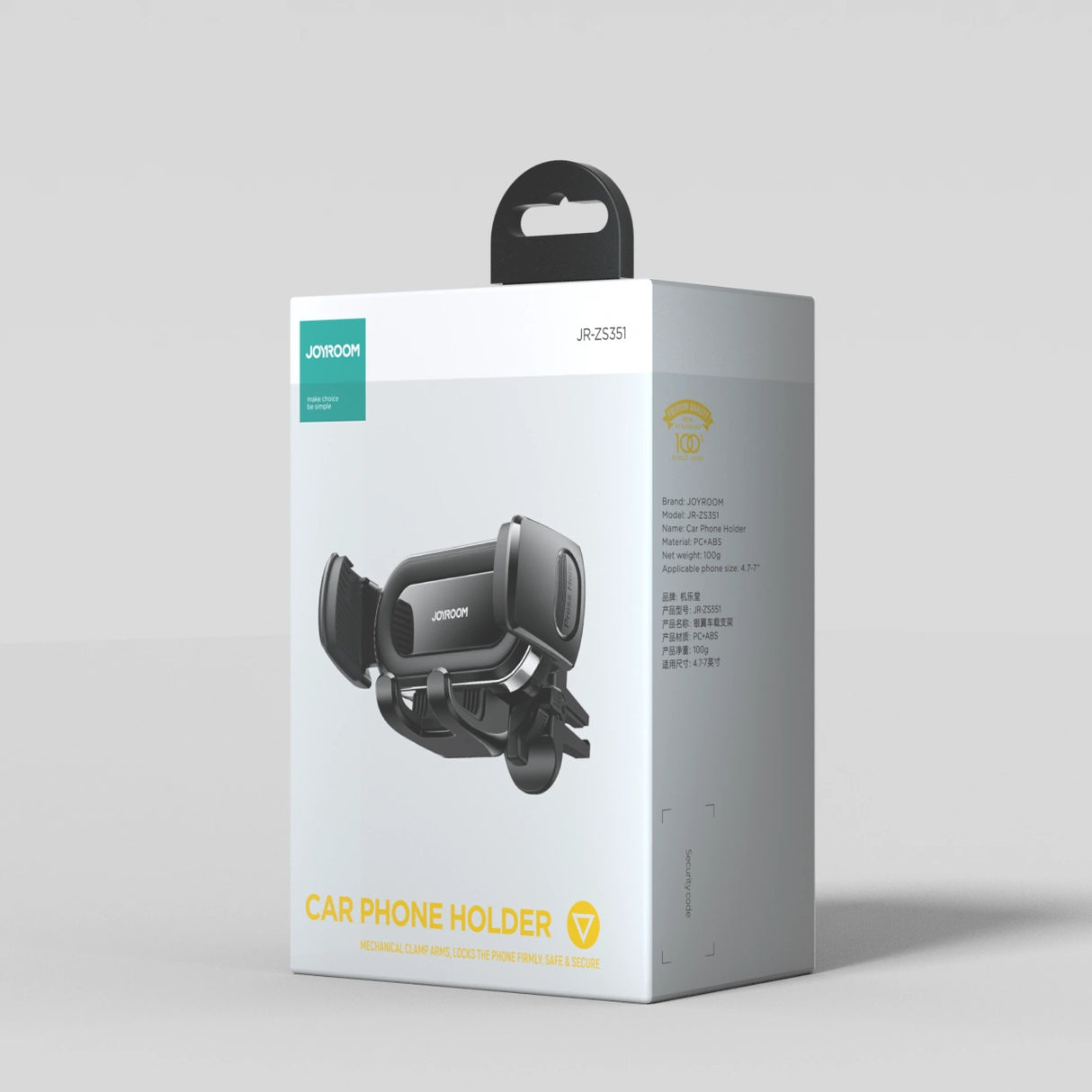 Joyroom JR-ZS351 telefonholder til luftventil - sølv