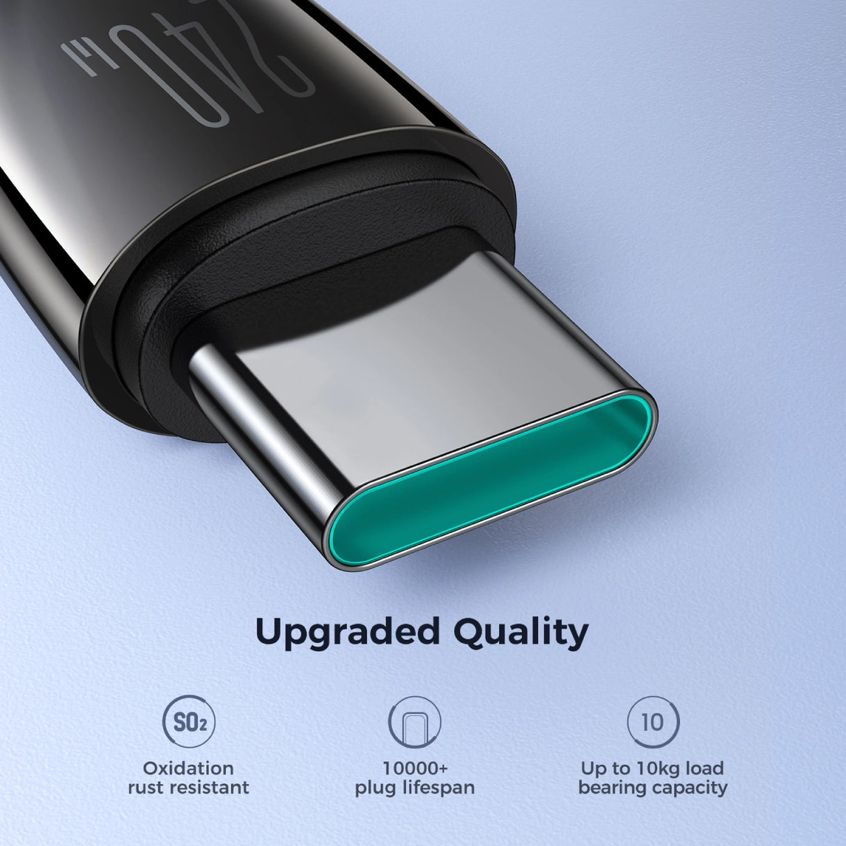 Joyroom Pioneer Series SA31-CC5 USB-C / USB-C 240W Kabel 1,2 m - sort