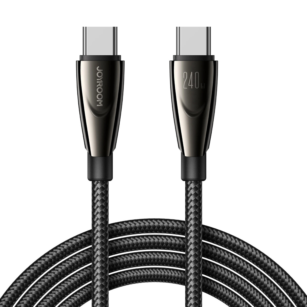 Joyroom Pioneer Series SA31-CC5 USB-C / USB-C 240W Kabel 1,2 m - sort