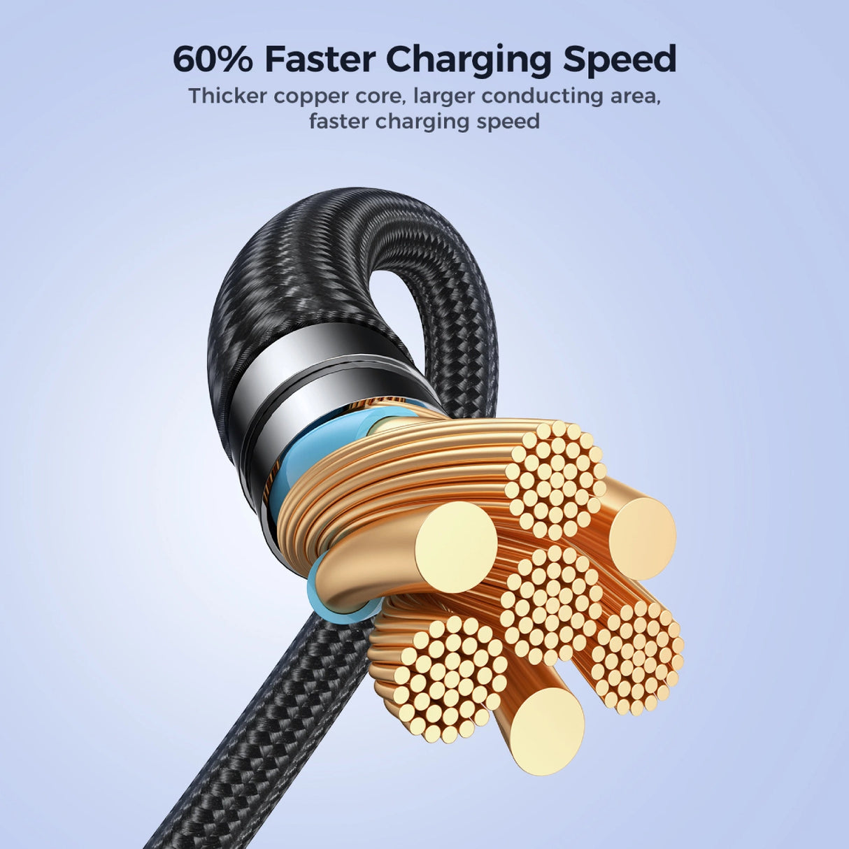 Joyroom Pioneer Series SA31-CC5 USB-C / USB-C 240W Kabel 1,2 m - sort