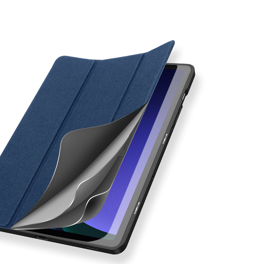 Dux Ducis Domo Samsung Galaxy Tab S9 FE-kasse med stand - blå