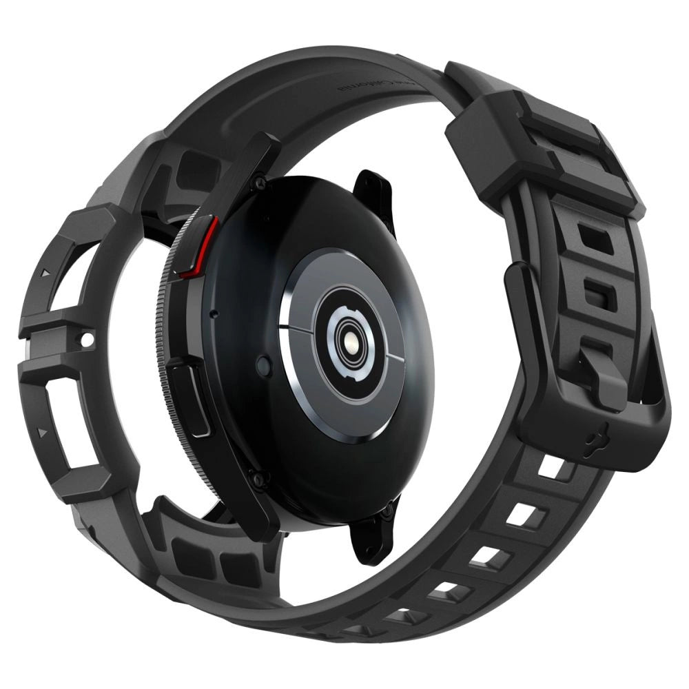 Spigen Rugged Armor Pro Case with Strap for Samsung Galaxy Watch 6 Classic (47mm) - Black