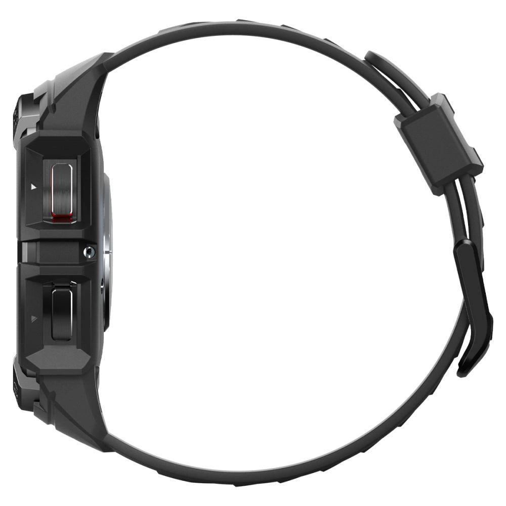 Spigen Rugged Armor Pro Case with Strap for Samsung Galaxy Watch 6 Classic (47mm) - Black