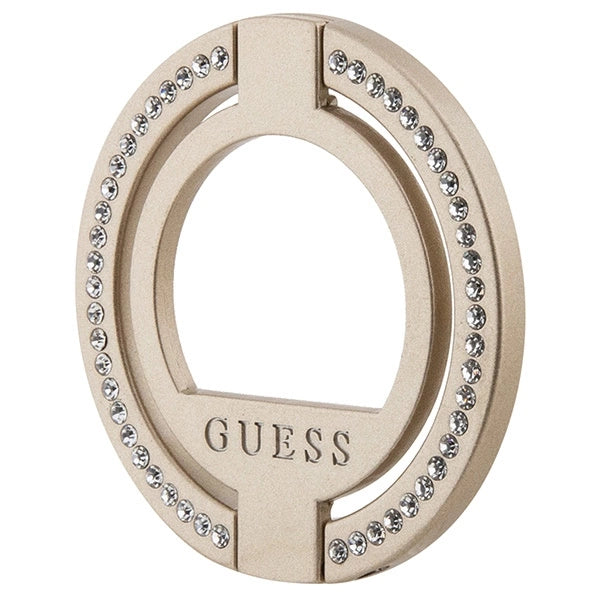 Guess MagSafe Ring stand GUMRSALDGD guld/guld Rhinestone