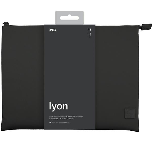 Uniq Lyon Waterproof RPET case til en 14" laptop - sort