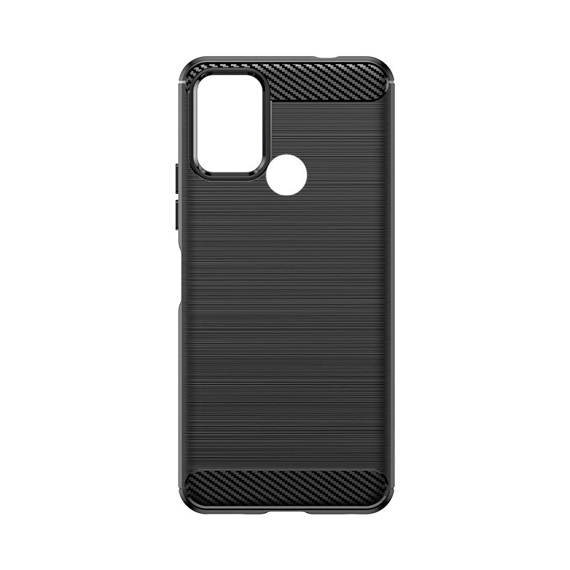 Carbon Case silikonhylster til Nokia C22 - sort