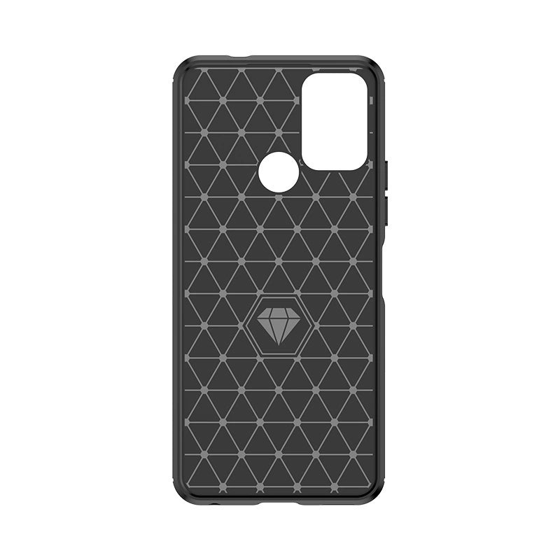 Carbon Case silikonhylster til Nokia C22 - sort