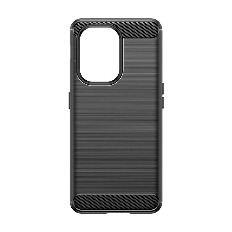 Carbon Case silikonhylster til OnePlus Ace 2V/OnePlus Nord 3 - sort