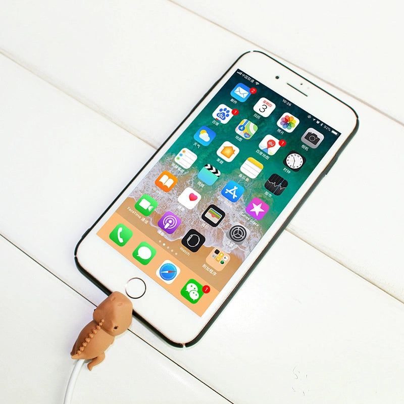 Telefonkabelhylster i hegnform