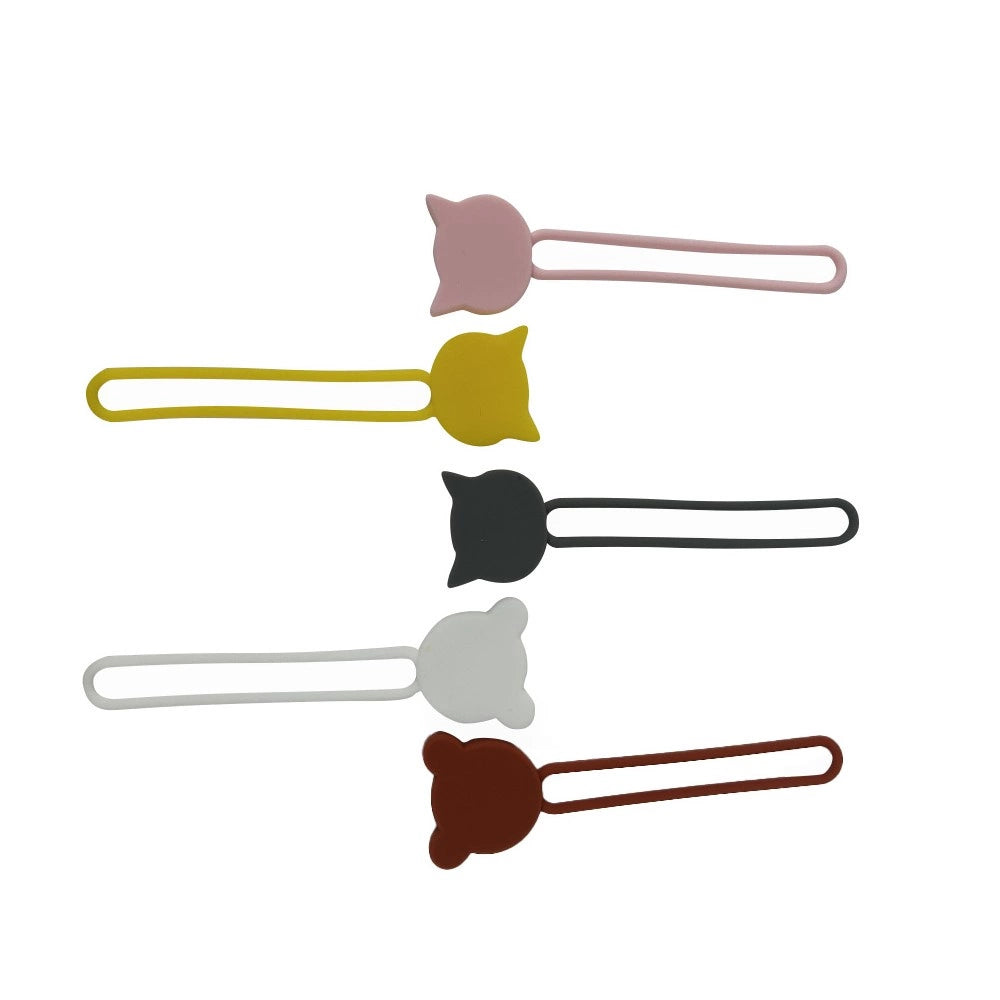 Ruller af silikonkabler - brun