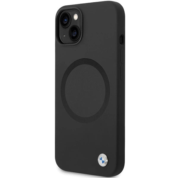 BMW BMHMP14SSILBK2 iPhone 14 - sort Signature Liquid Silicone MagSafe