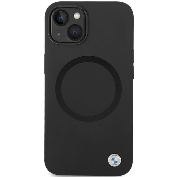 BMW BMHMP14SSILBK2 iPhone 14 - sort Signature Liquid Silicone MagSafe