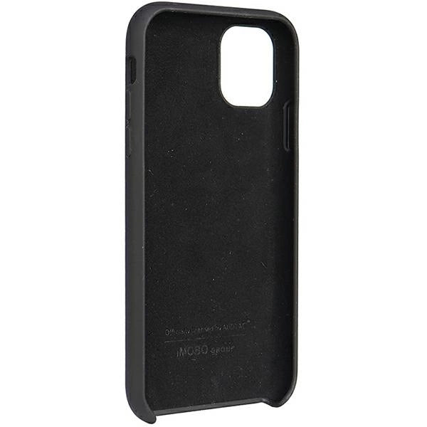 Audi Silicone Case iPhone 11 / Xr 6.1" sort/sort hardcase AU-LSRIP11-Q3/D1-BK