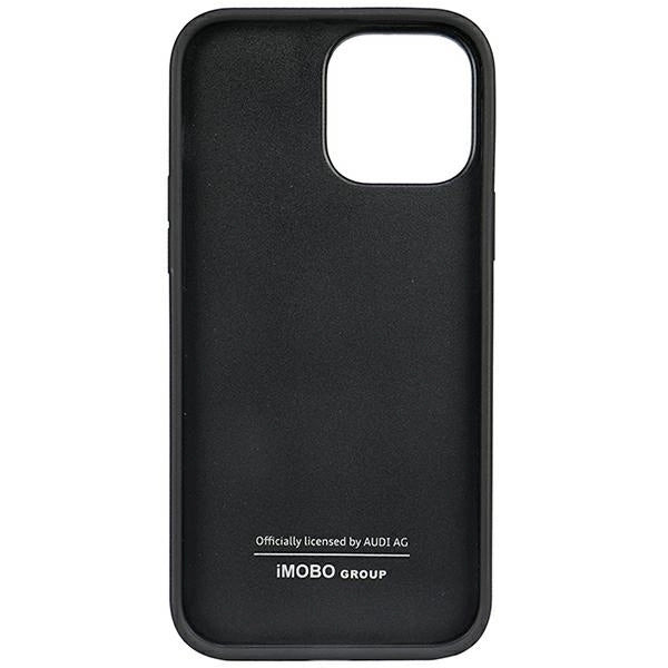 Audi syntetisk læder iPhone 13 Pro Max 6.7" sort/sort hardcase AU-TPUPPCIP13PM-TT/D1-BK