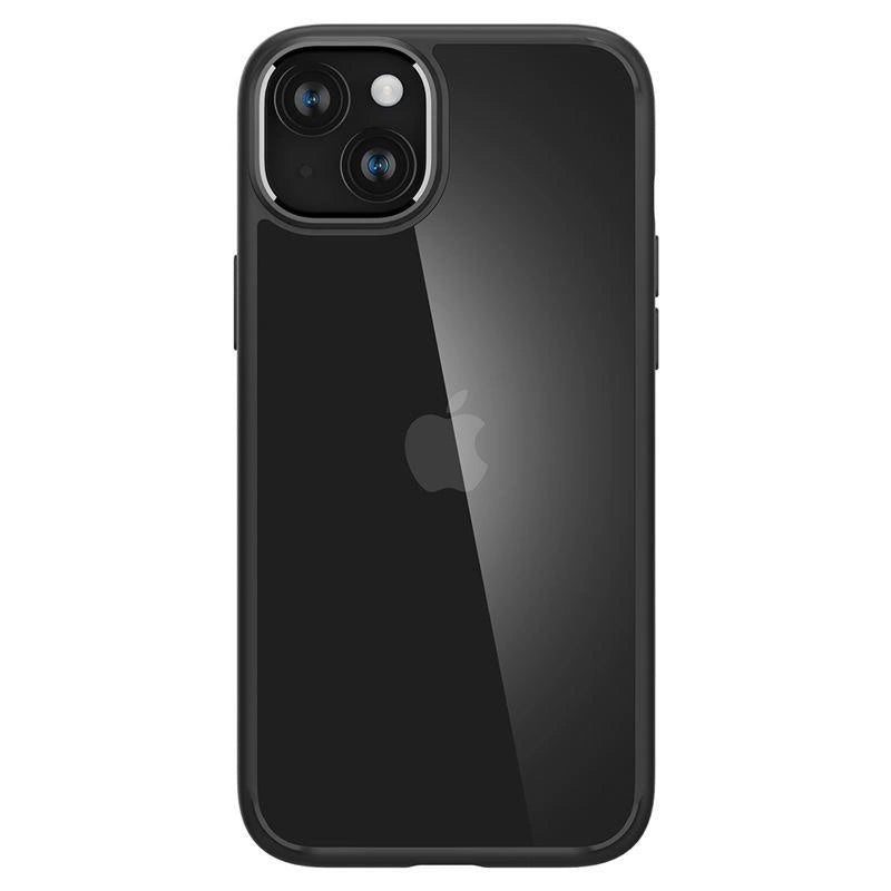 Spigen Crystal Hybrid iPhone 15 Plus Case - Clear Black
