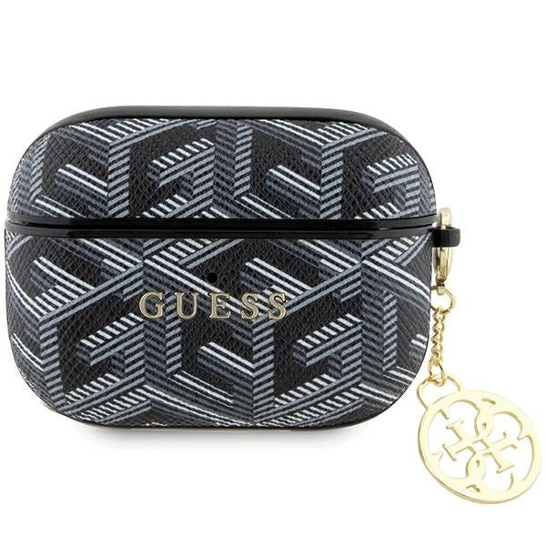 Guess GUAPPGCE4CK-kasse til AirPods Pro - sort GCube Charm
