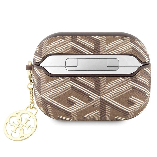Guess GUAPPGCE4CW fodtøj til AirPods Pro - brun GCube Charm
