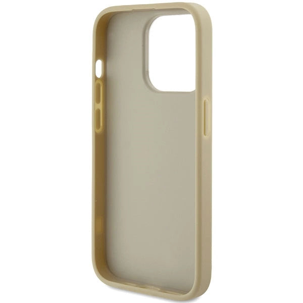 Gæt Glitter Script Big 4G iPhone 15 Pro Case - Guld