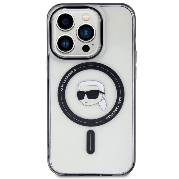 Karl Lagerfeld KLHMP15LHKHNOTK case for iPhone 15 Pro - transparent