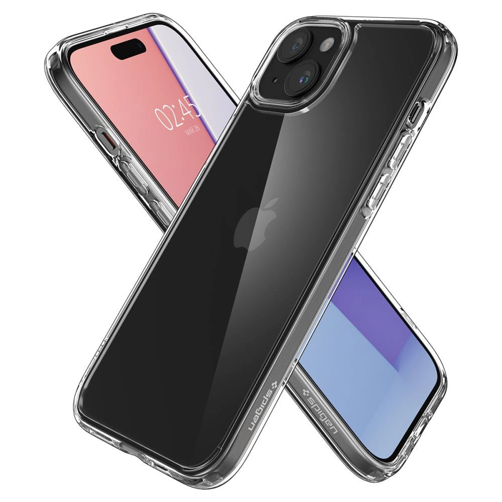 Spigen Ultra Hybrid iPhone 15 Case - Clear