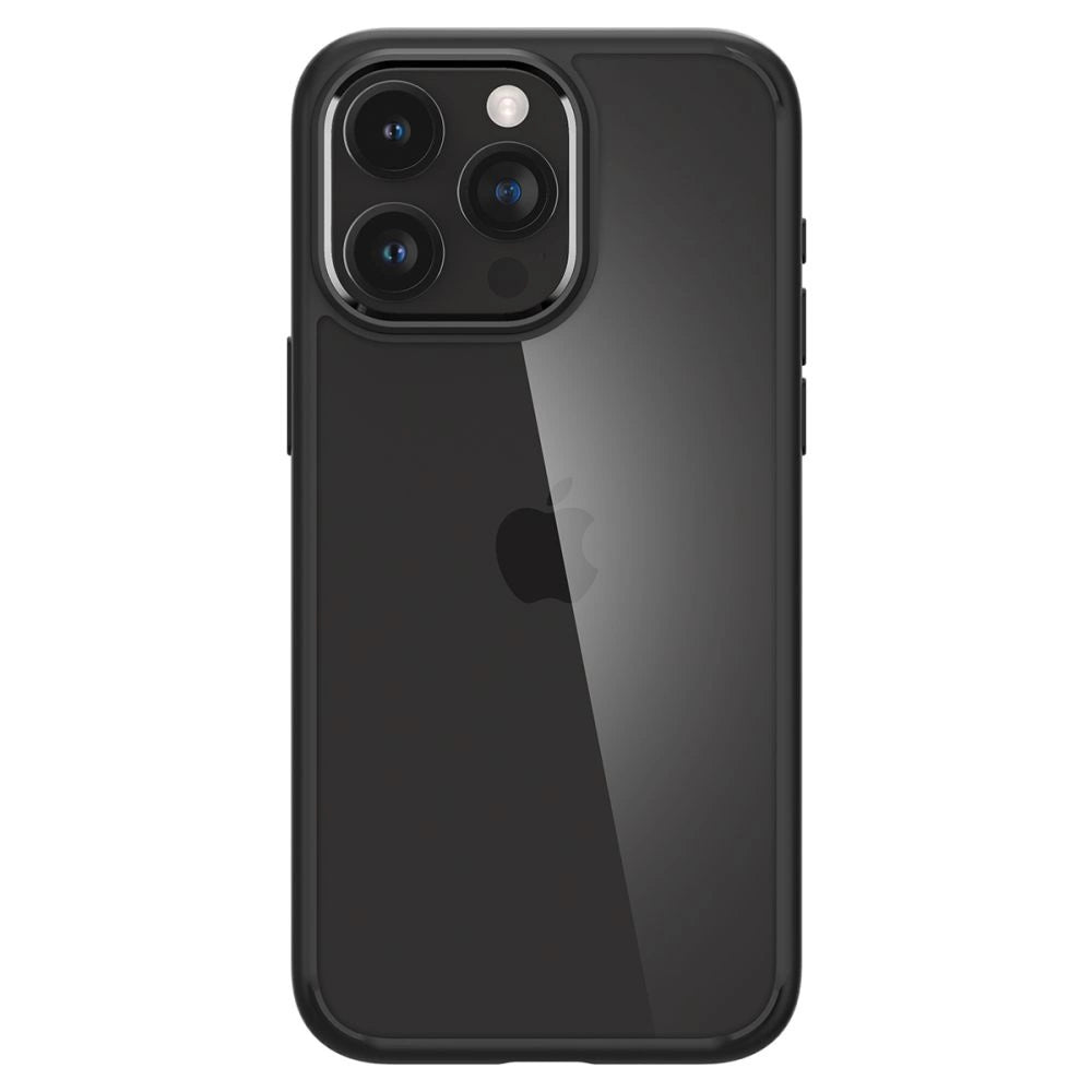 Spigen Ultra Hybrid iPhone 15 Pro Max Case - Matte Black
