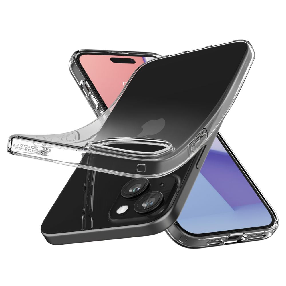Spigen Liquid Crystal iPhone 15 Case - Clear