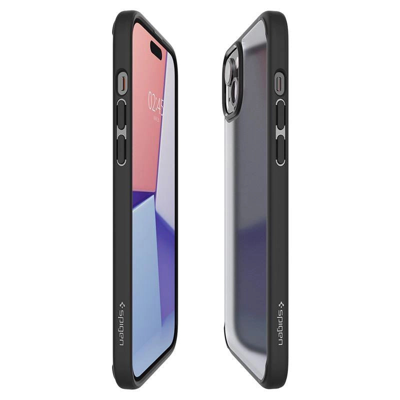 Spigen Ultra Hybrid iPhone 15 Plus Case - Black