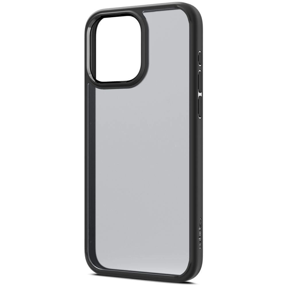 Spigen Ultra Hybrid iPhone 15 Pro Case - Clear Black