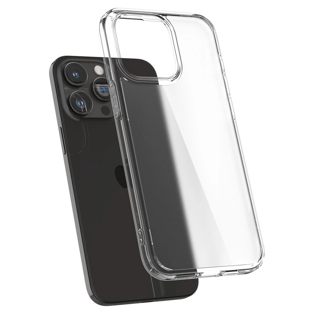 Spigen Ultra Hybrid iPhone 15 Pro Case - Clear Matte