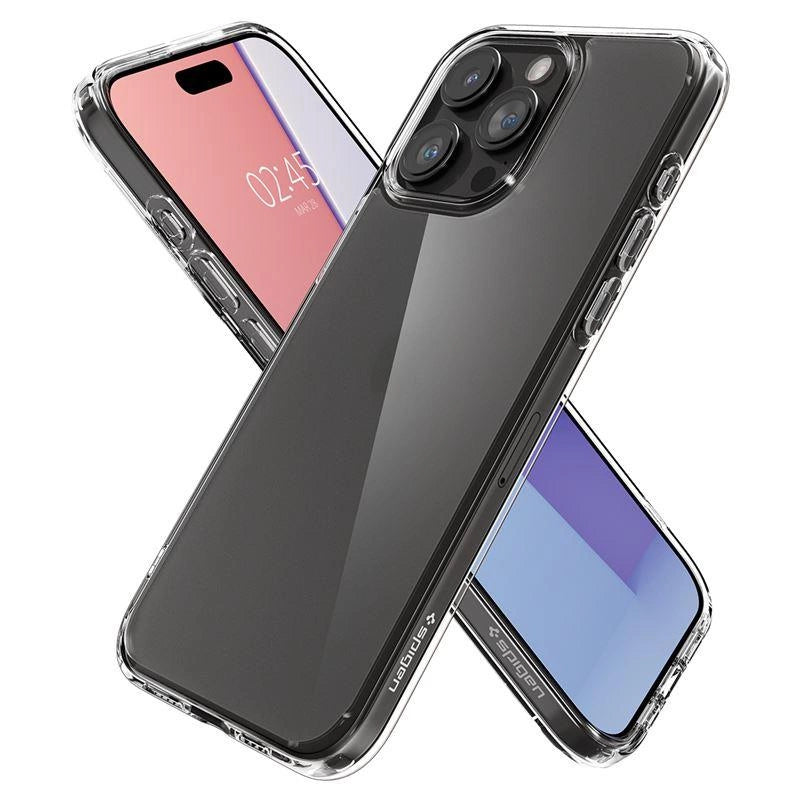 Spigen Ultra Hybrid Case for iPhone 15 Pro Max - Clear Matte