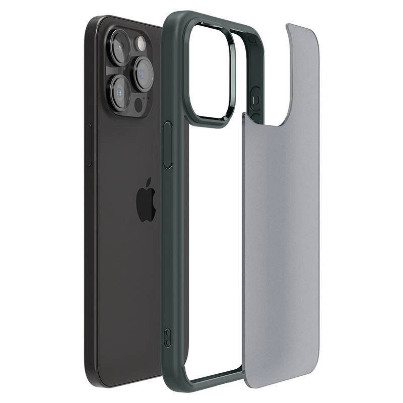 Spigen Ultra Hybrid iPhone 15 Pro Max Case - Dark Green
