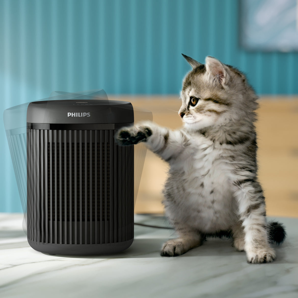 Philips 2000 series CX2120 Varmeventilator Sort