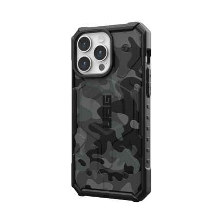 UAG Pathfinder MagSafe case til iPhone 15 Pro Max - sort camouflage