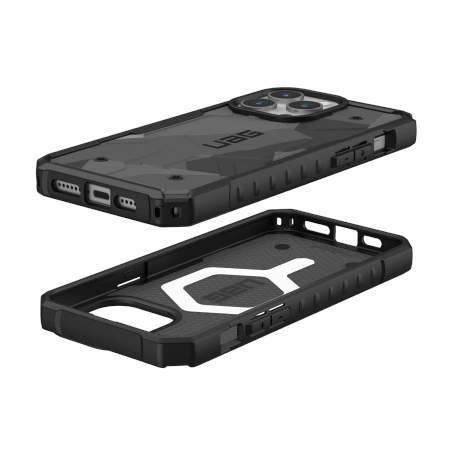 UAG Pathfinder MagSafe case til iPhone 15 Pro Max - camouflagegrå