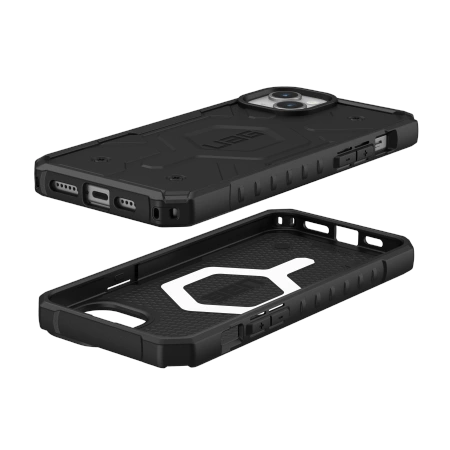 UAG Pathfinder MagSafe-hylster til iPhone 15 Plus - sort