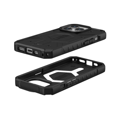 UAG Pathfinder MagSafe-fodral til iPhone 15 Pro - sort