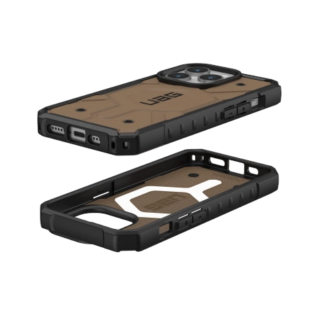UAG Pathfinder MagSafe-fodral til iPhone 15 Pro - brun