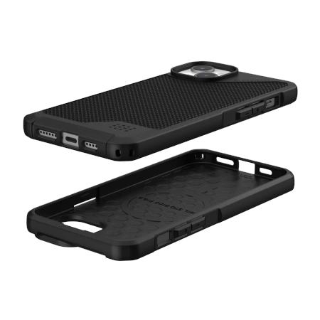 UAG Metropolis LT MagSafe-hylster til iPhone 15 Plus - sort kevlar