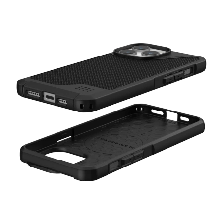 UAG Metropolis LT MagSafe-fodral til iPhone 15 Pro Max - sort kevlar