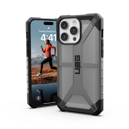 UAG Plasma Case til iPhone 15 Pro Max - grå