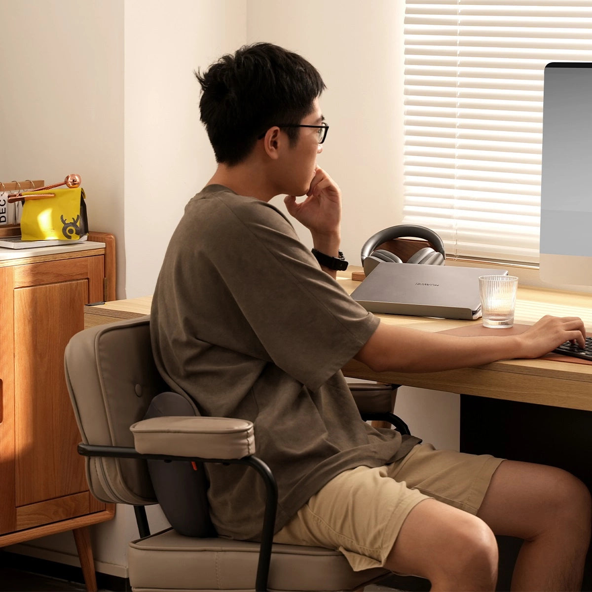 Baseus ComfortRide bils lændpude - sort