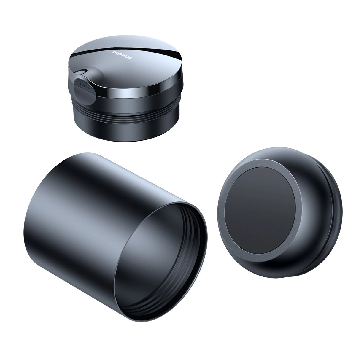 Baseus Premium 2-serien bil askebæger - sort