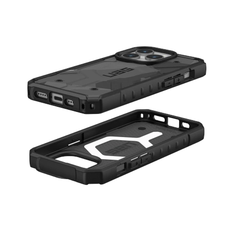 UAG Pathfinder-hylster til iPhone 15 Pro - camouflagegrå