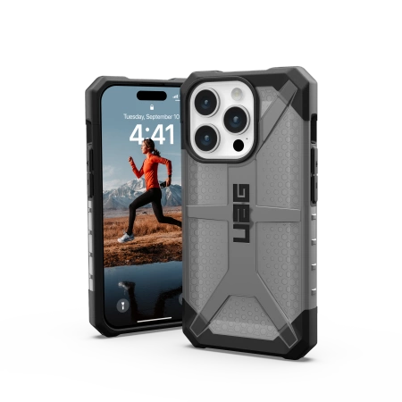 UAG Plasma Case til iPhone 15 Pro - grå
