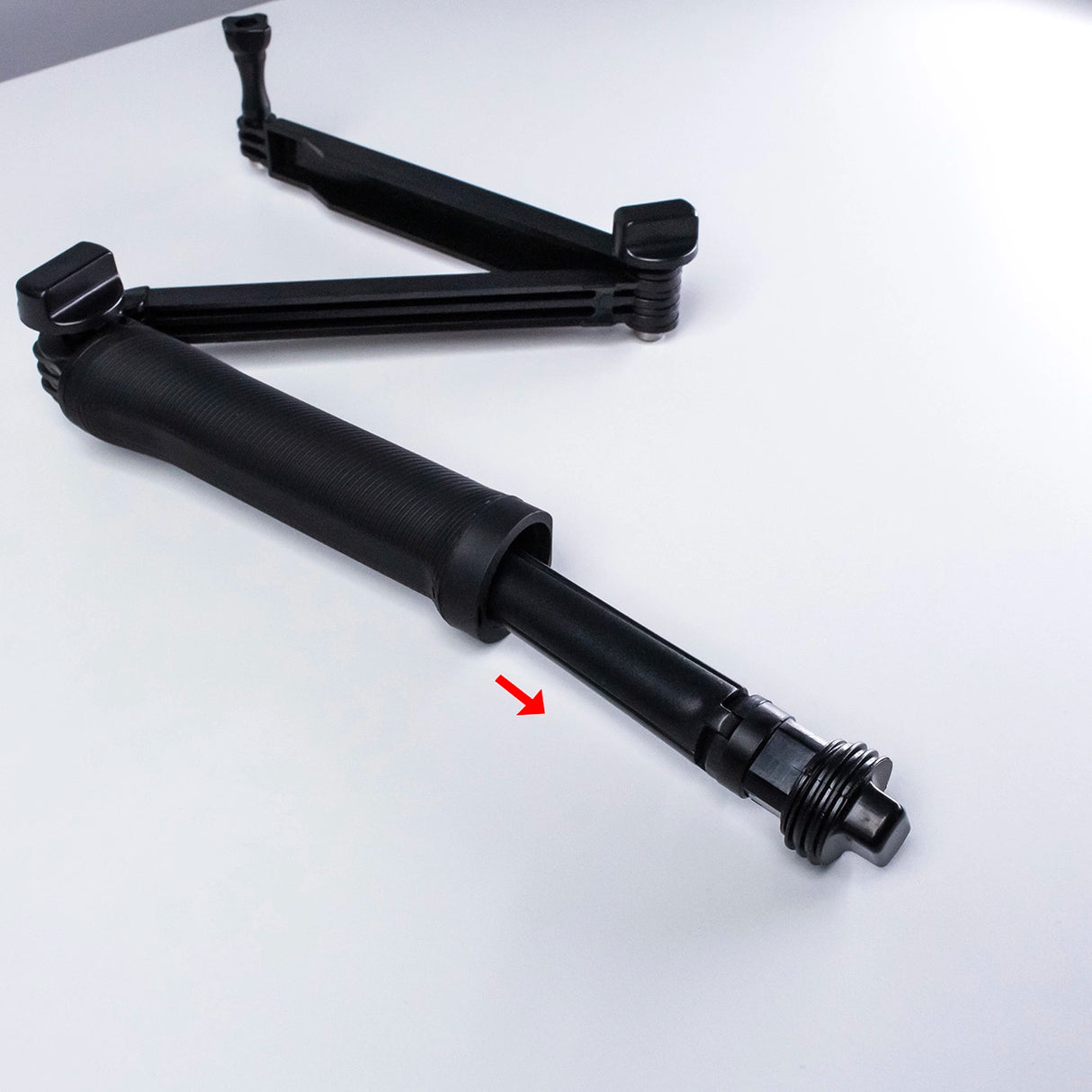 3 i 1 Monopod Tripod med Selfie Stick til GoPro - sort