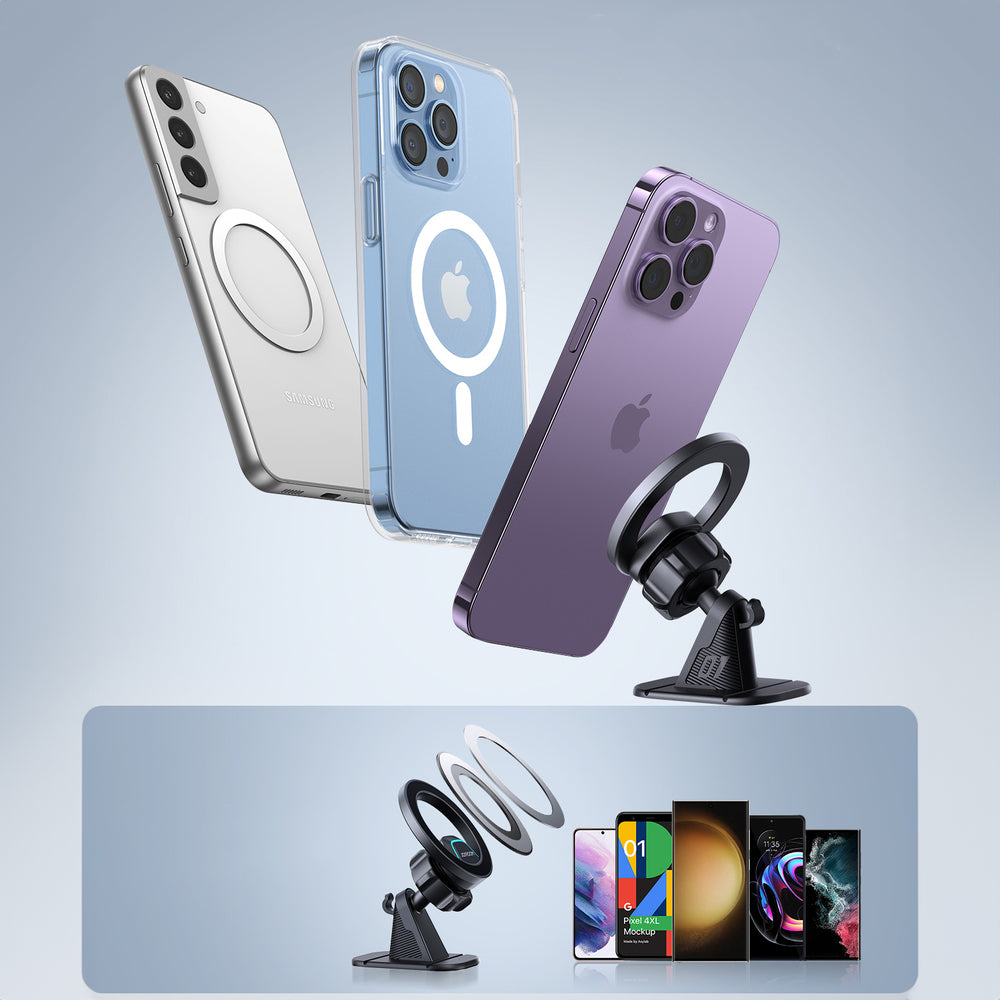 Joyroom magnetisk bilholder til cockpit/dashboard sort (JR-ZS376)