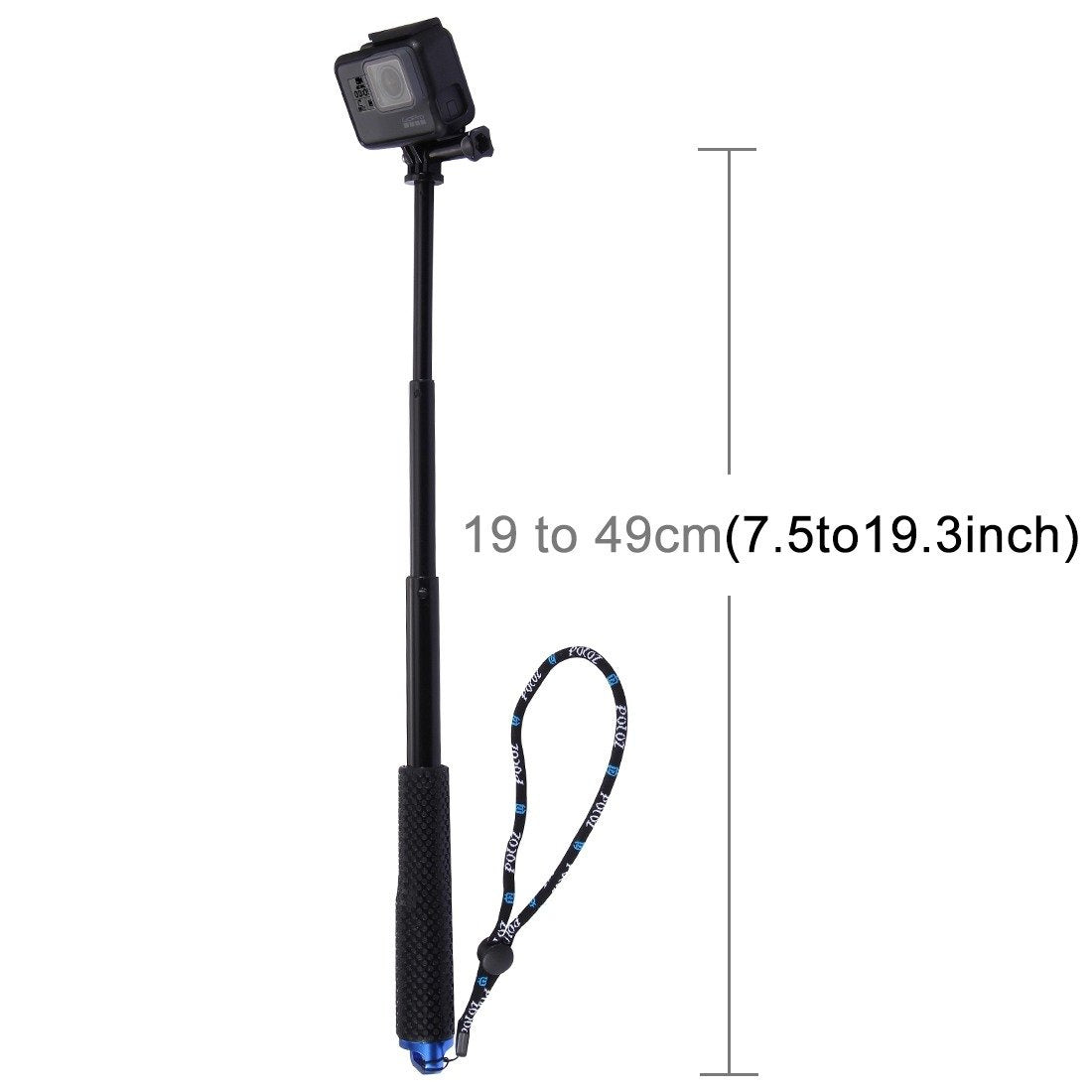 Selfie Stick Puluz til sportskameraer (DJI, GoPro, Insta360)