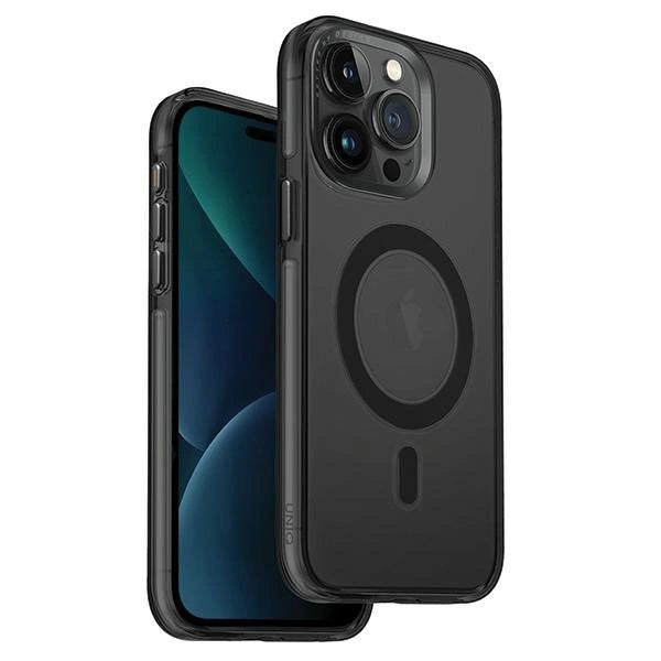 Uniq Calio Magclick opladningsfoder til iPhone 15 Pro - grå