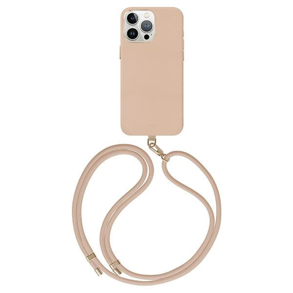 Uniq Coehl Muse Magnetisk opladningsfoder til iPhone 15 Pro - beige