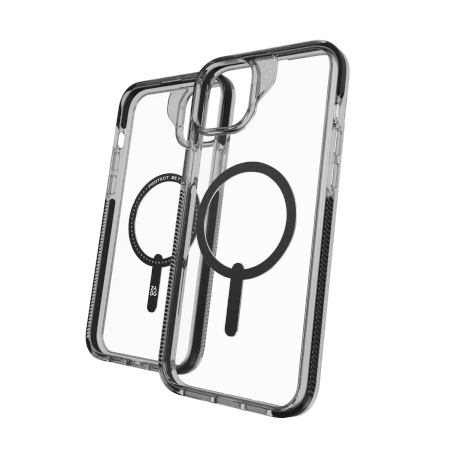 ZAGG Santa Cruz Snap-foder med MagSafe til iPhone 15 Plus / 14 Plus - sort